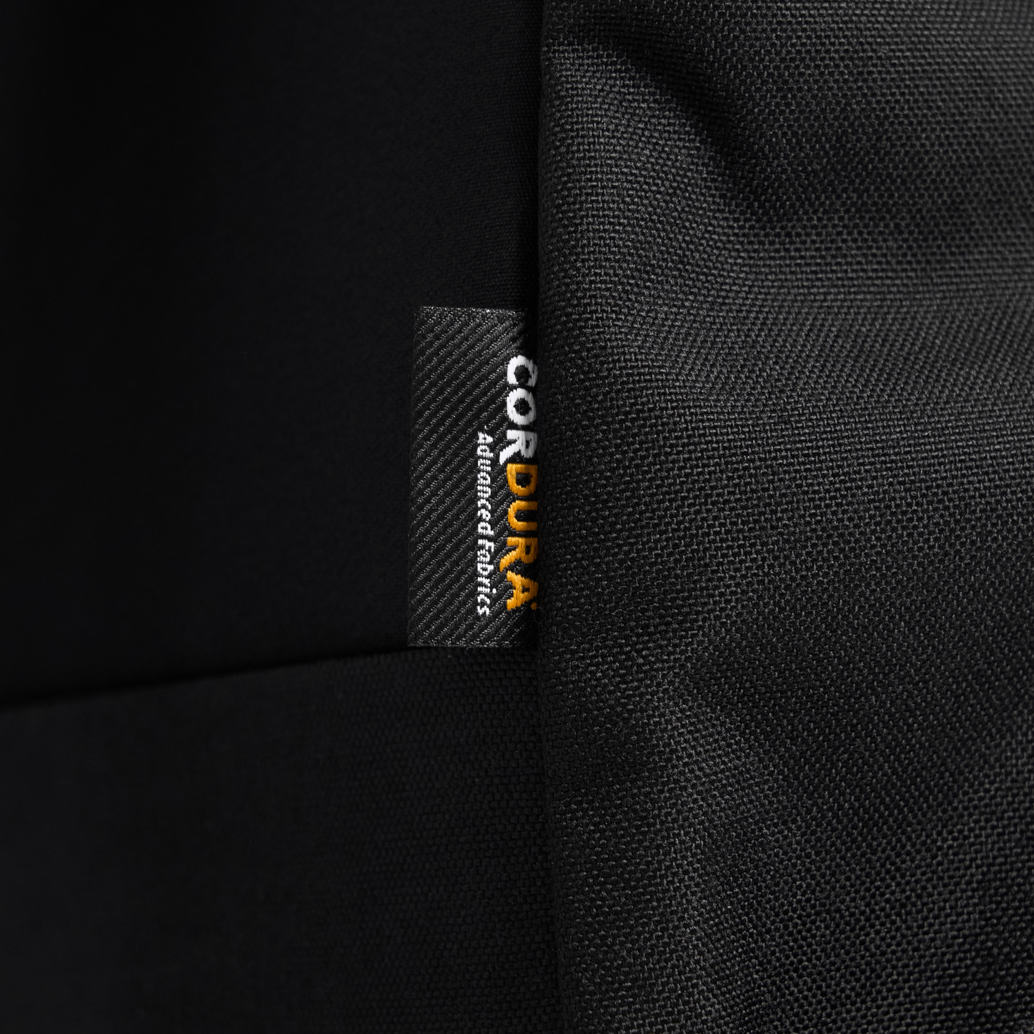 Close-up of the durable Cordura fabric and metal hardware on the HURU H2